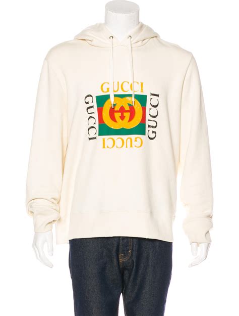 gucci creneck|gucci distressed hoodie.